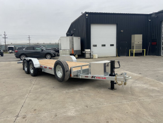 New K-Trail 80 x20' Galvanized Tilt Trailer