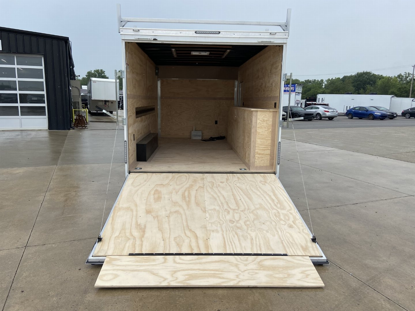 New United UXT 8.5x16 Tool Crib/Contractor Trailer