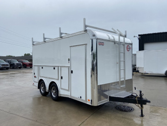 New United UXT 8.5x16 Tool Crib/Contractor Trailer