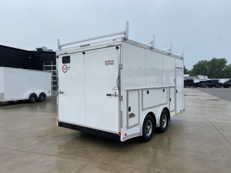 New United UXT 8.5x16 Tool Crib/Contractor Trailer