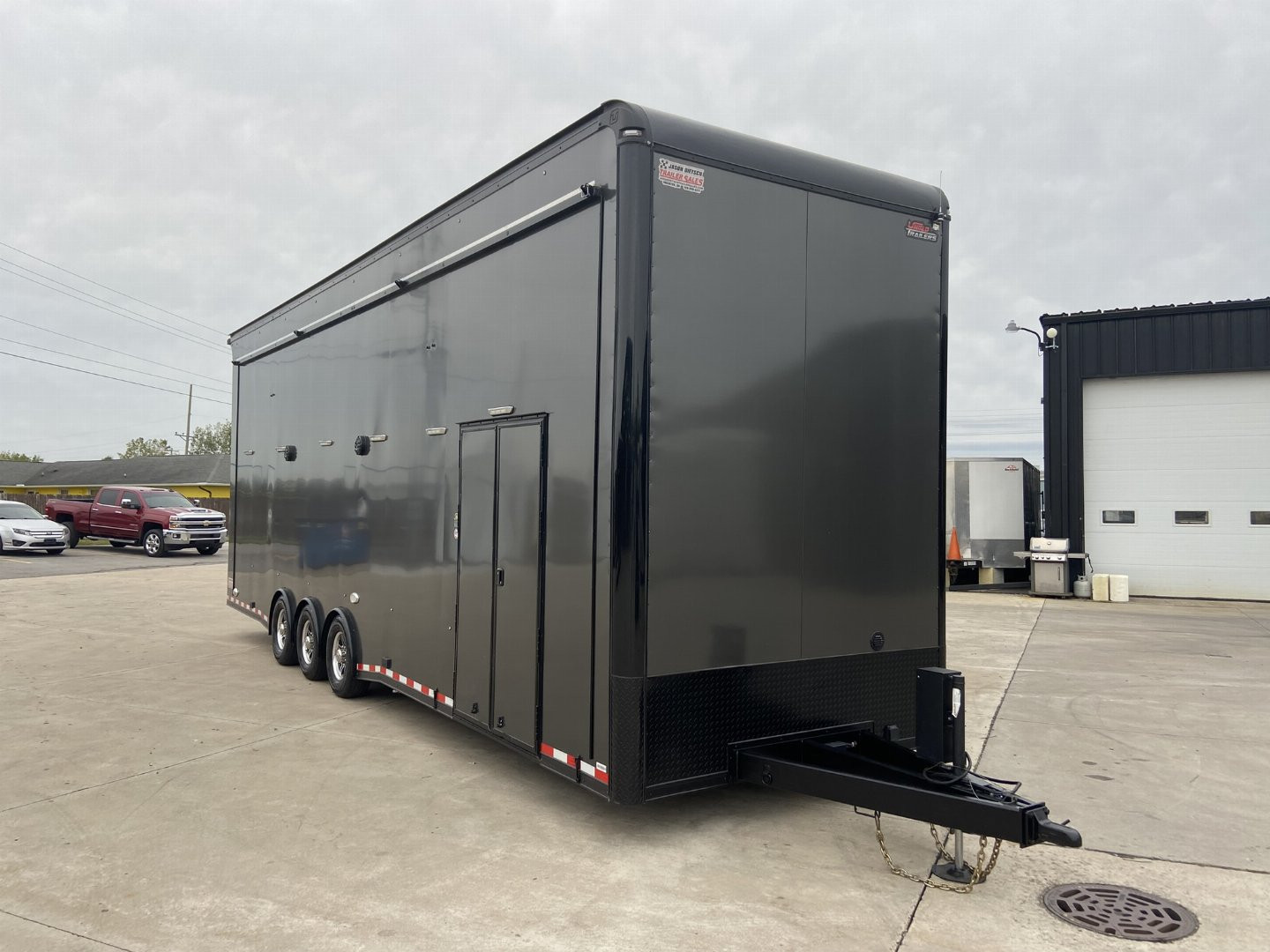 Used 32' Stacker Racing Trailer - United Super Hauler