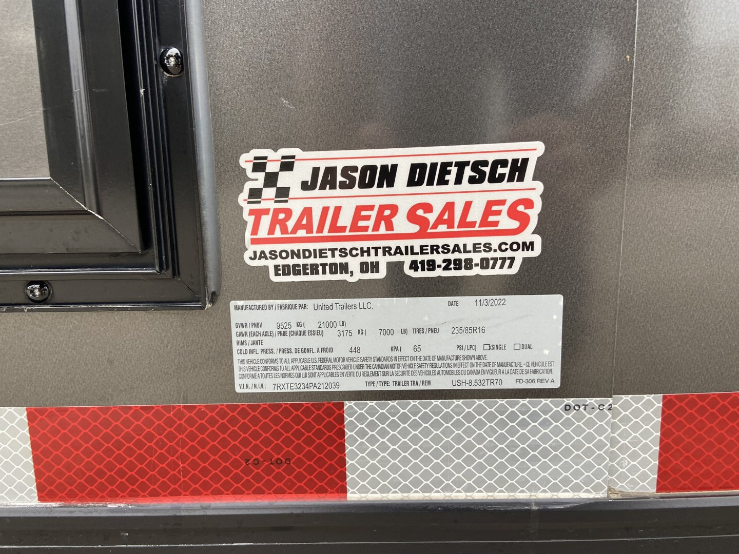 Used 32' Stacker Racing Trailer - United Super Hauler