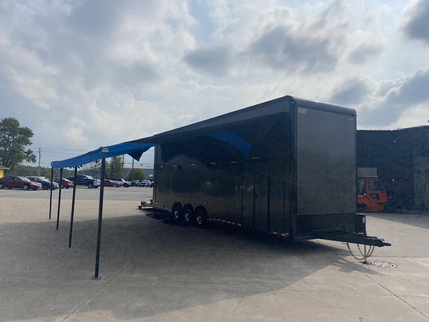 Used 32' Stacker Racing Trailer - United Super Hauler