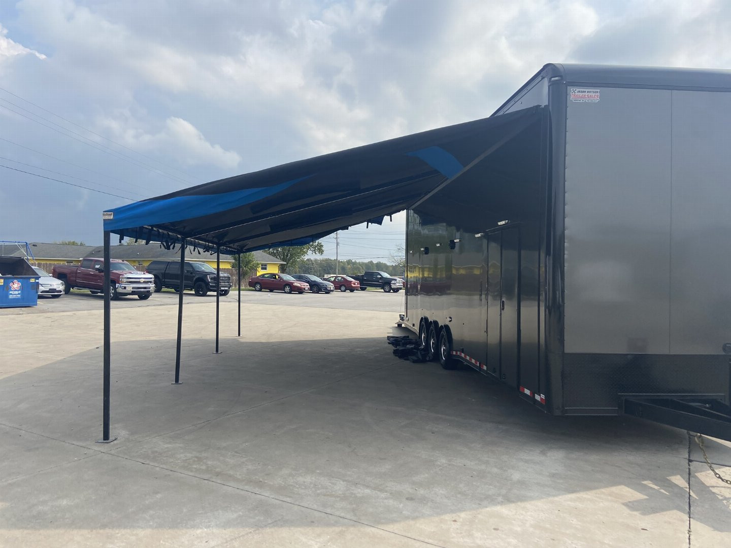 Used 32' Stacker Racing Trailer - United Super Hauler