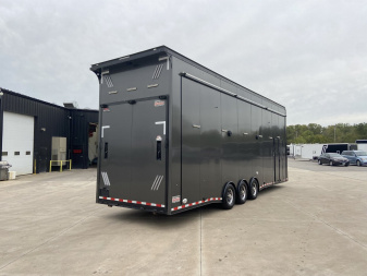 Used 32' Stacker Racing Trailer - United Super Hauler