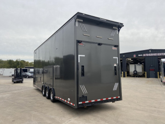 Used 32' Stacker Racing Trailer - United Super Hauler