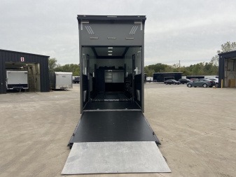 Used 32' Stacker Racing Trailer - United Super Hauler