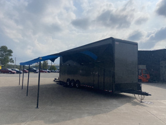 Used 32' Stacker Racing Trailer - United Super Hauler