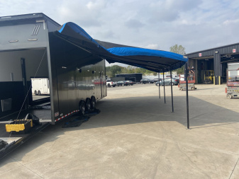 Used 32' Stacker Racing Trailer - United Super Hauler