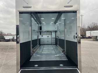 New 30' Aluminum Stacker Racing Trailer - ATC RōM 900