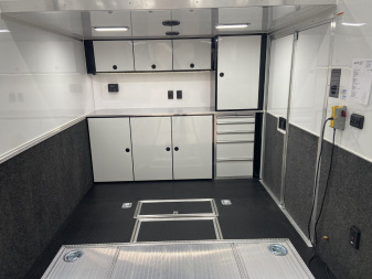 New 30' Aluminum Stacker Racing Trailer - ATC RōM 900