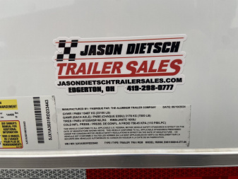 New 30' Aluminum Stacker Racing Trailer - ATC RōM 900