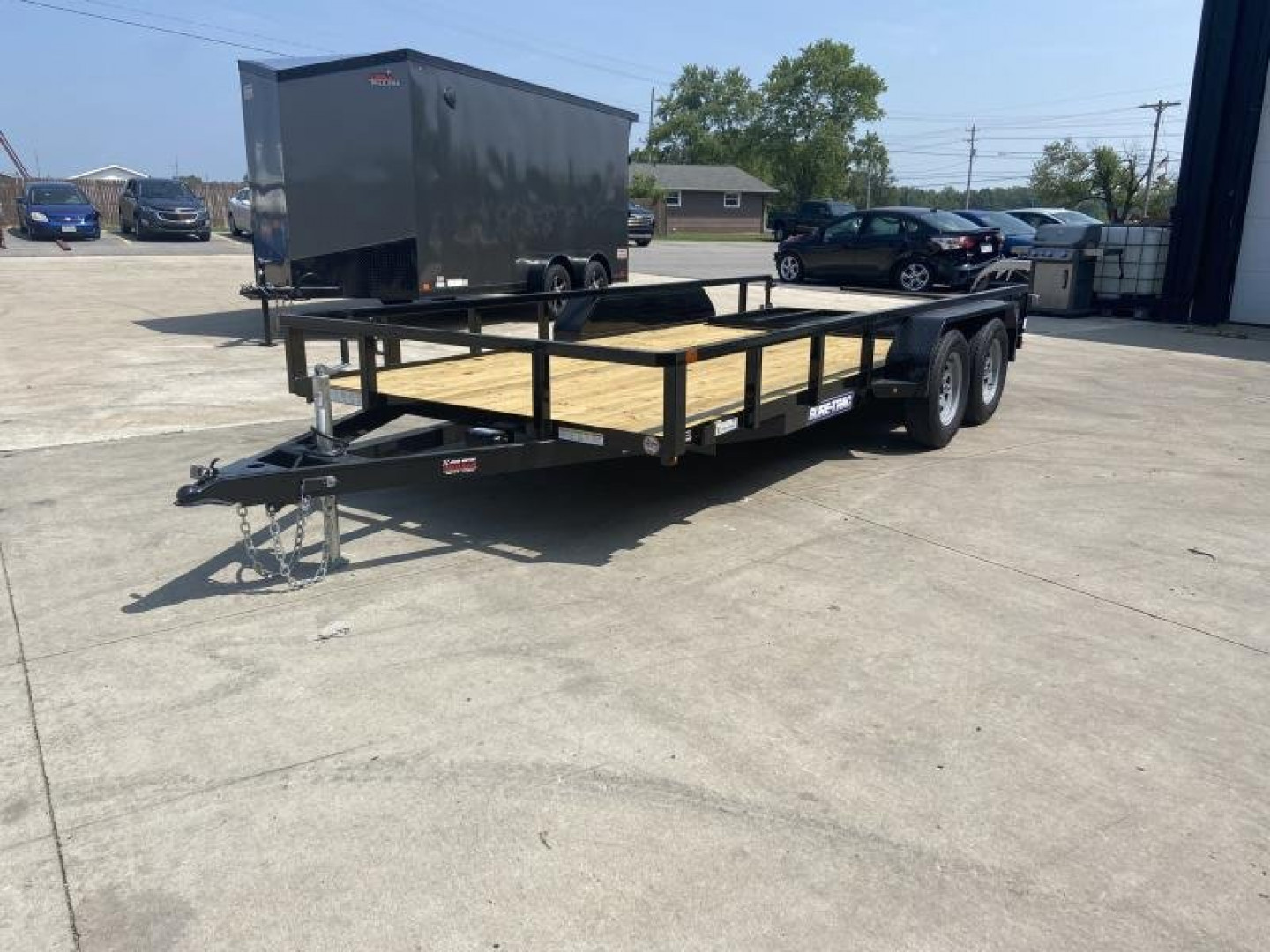 New Sure-Trac 7x16 Tube Top Utility Trailer 7K Tandem