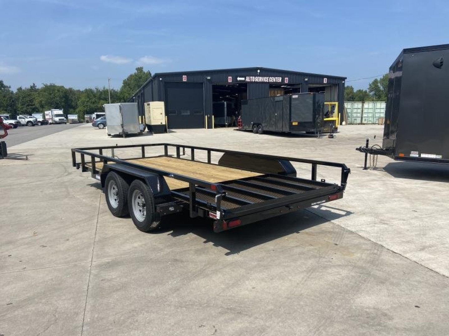 New Sure-Trac 7x16 Tube Top Utility Trailer 7K Tandem