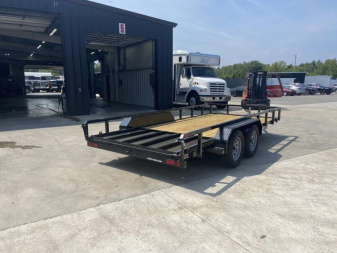 New Sure-Trac 7x16 Tube Top Utility Trailer 7K Tandem