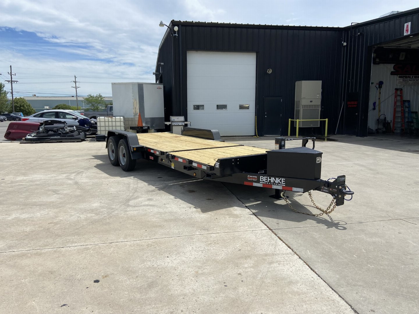 New Behnke 16+6 Partial Tilt Equipment Trailer 20K