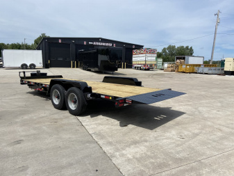 New Behnke 16+6 Partial Tilt Equipment Trailer 20K