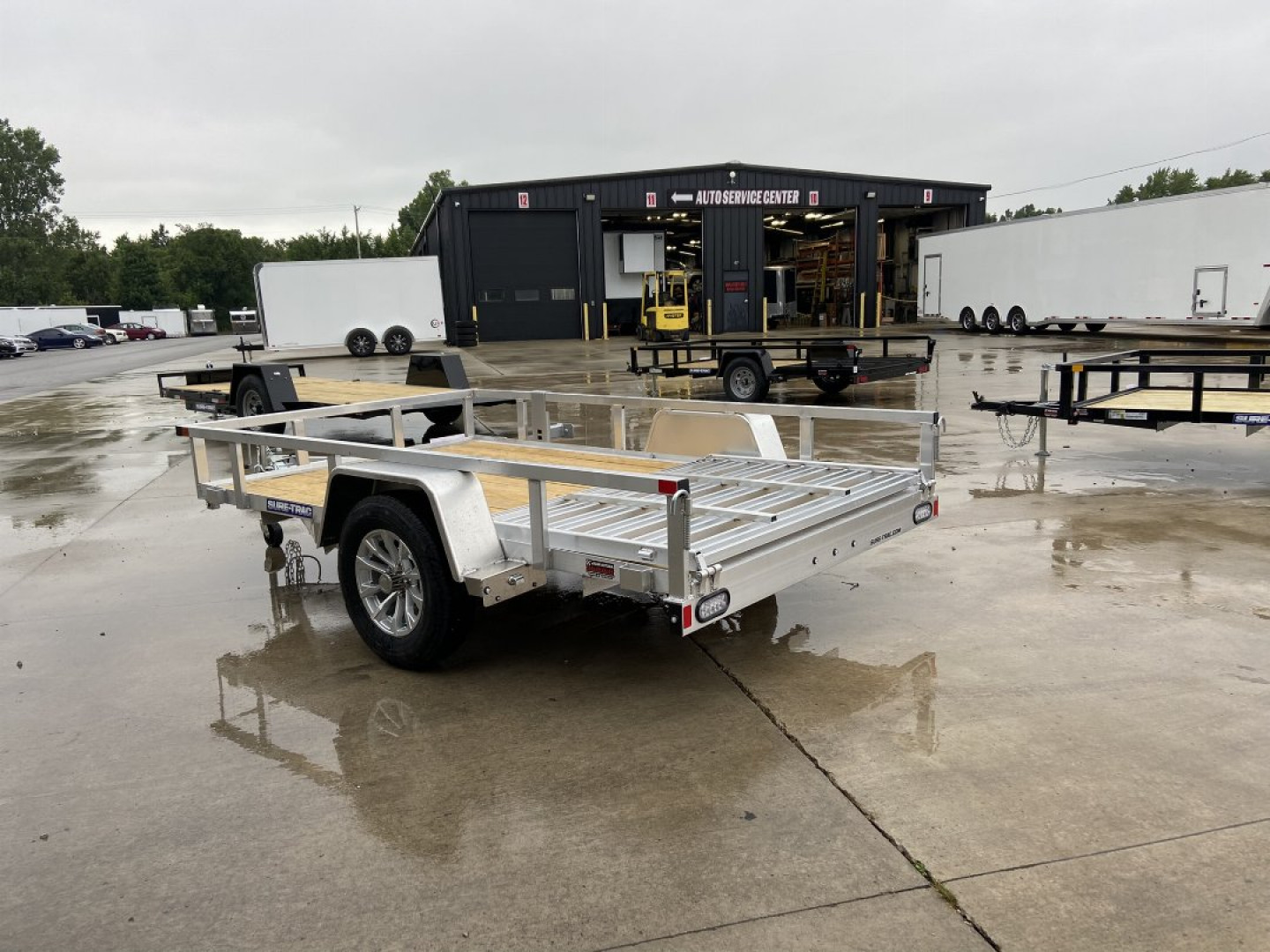 New Sure-Trac 6x10 Aluminum Utility Trailer