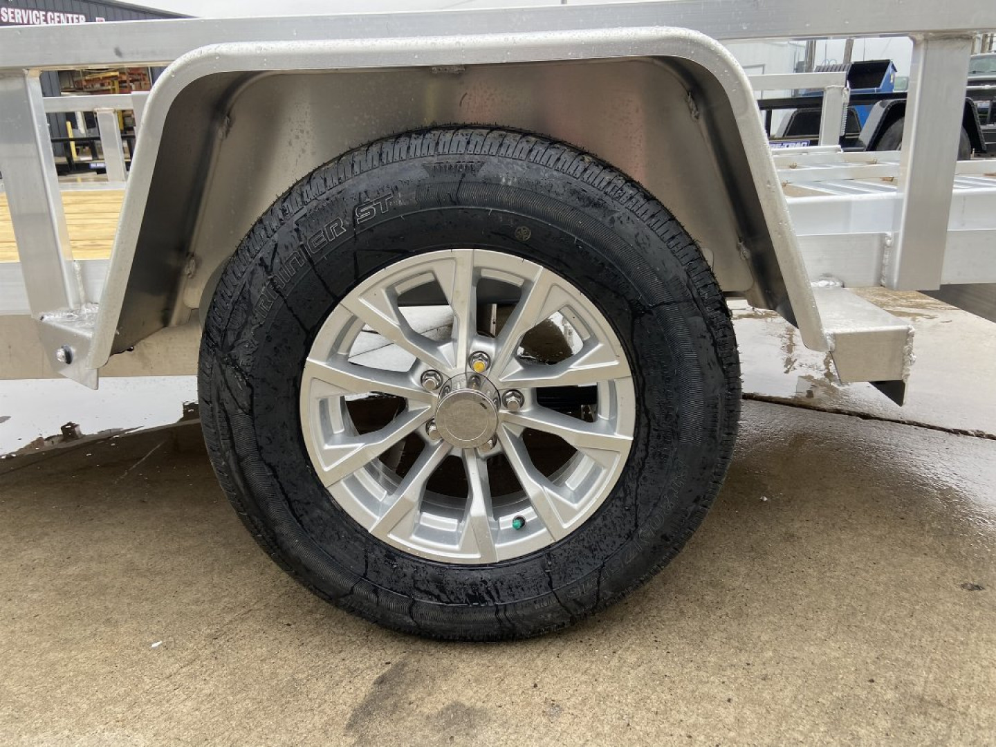New Sure-Trac 6x10 Aluminum Utility Trailer