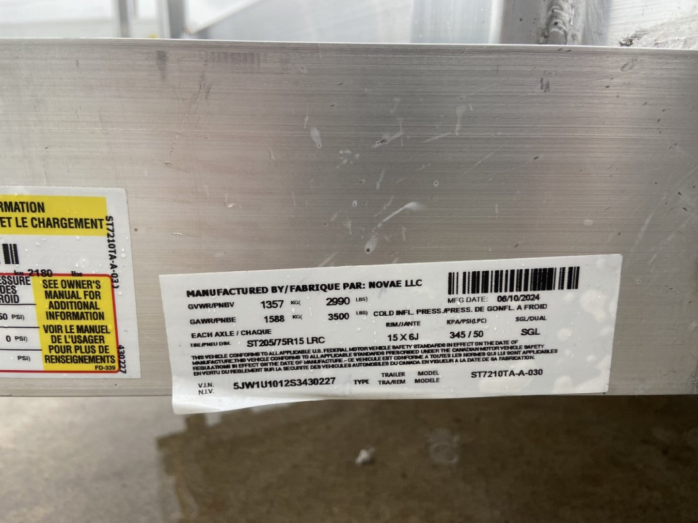 New Sure-Trac 6x10 Aluminum Utility Trailer