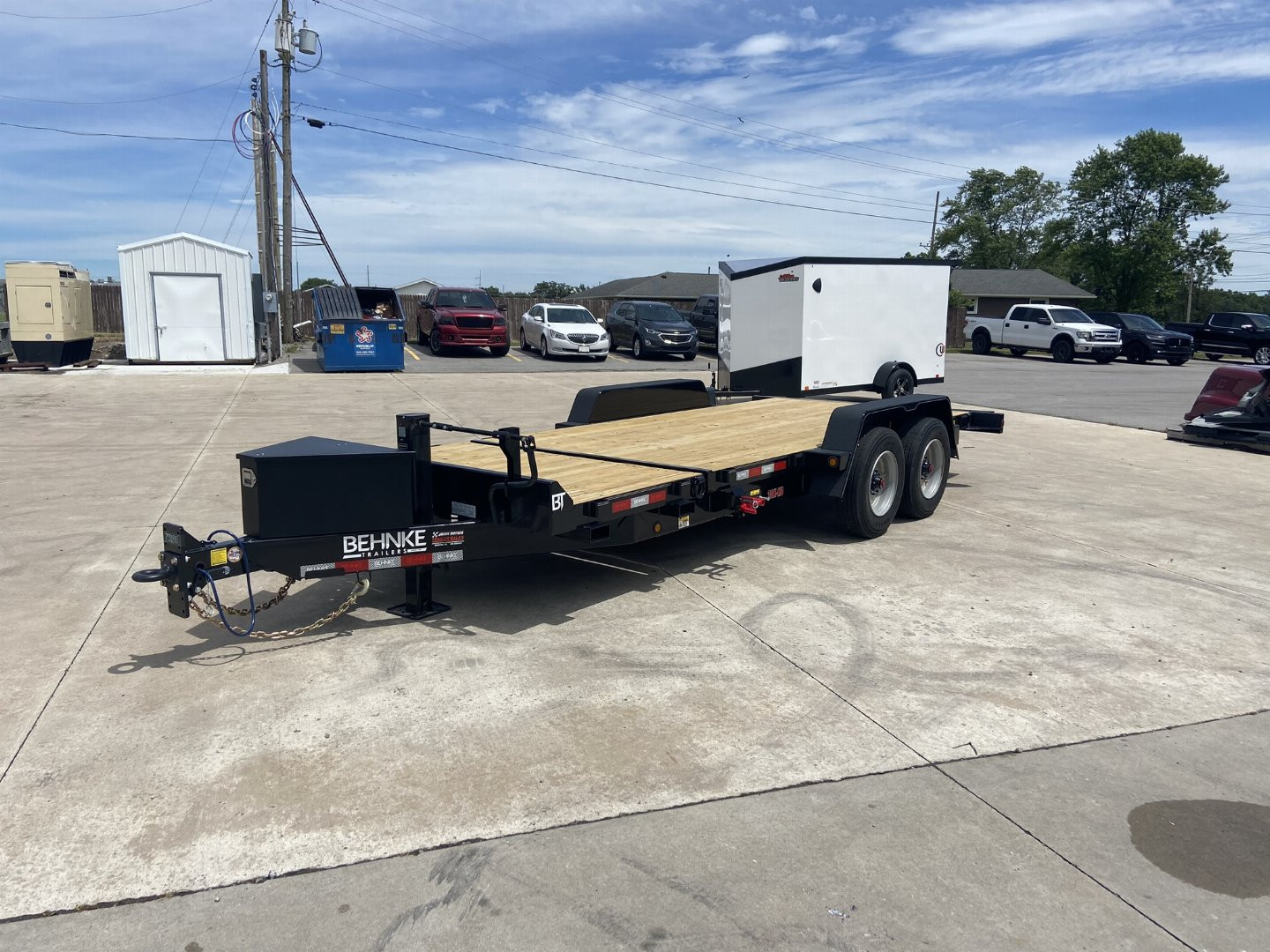 New Behnke 16+4 Partial Tilt Trailer 20K