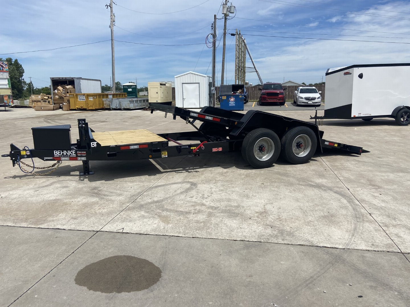New Behnke 16+4 Partial Tilt Trailer 20K