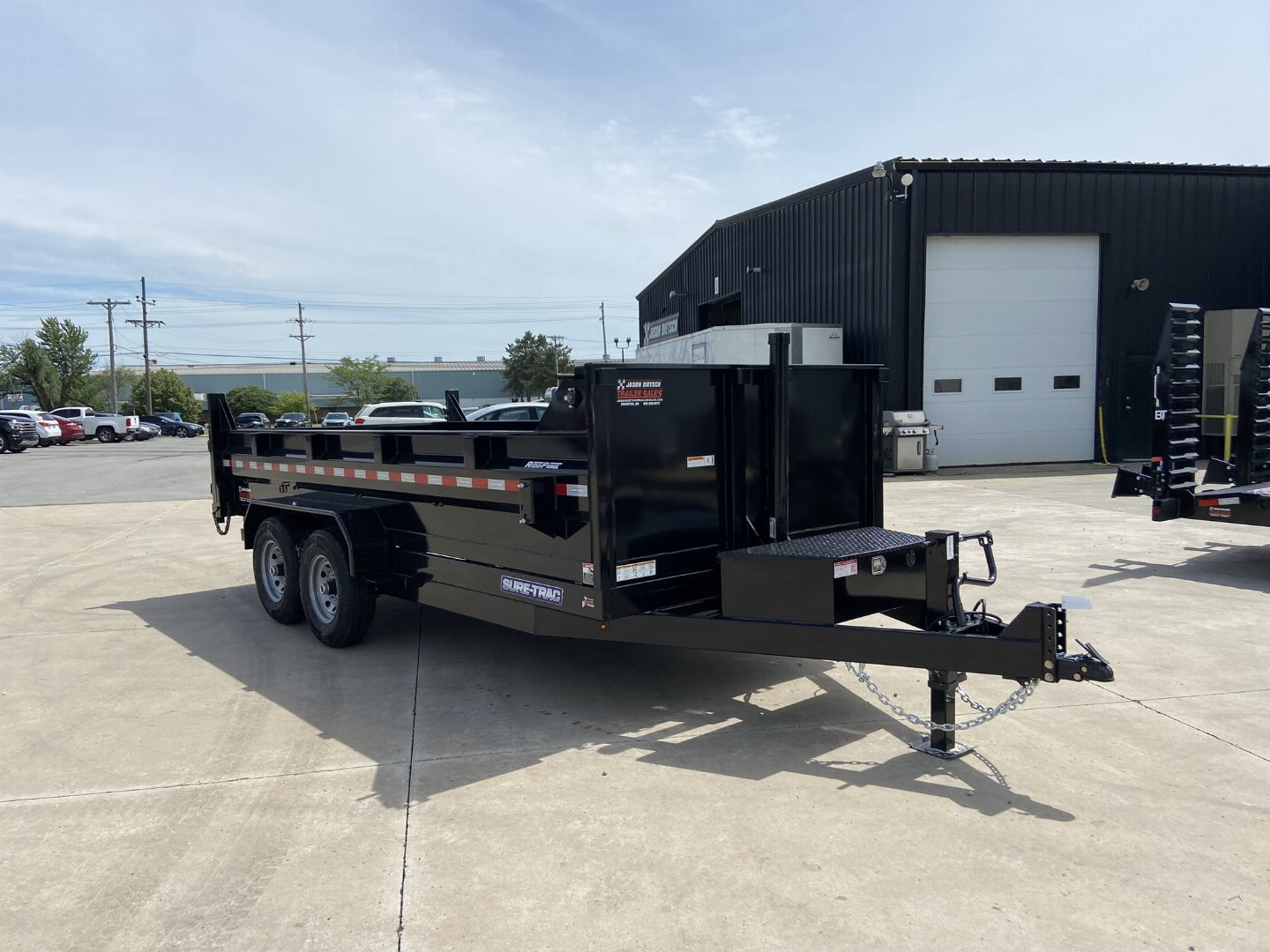 New Sure-Trac 82"x16' Dump Trailer