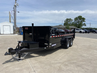 New Sure-Trac 82"x16' Dump Trailer