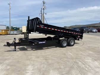 New Sure-Trac 82"x16' Dump Trailer