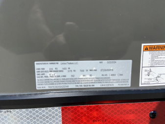 New United LIM 8.5x28 Racing Trailer