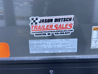 New United CLA 8.5x20 Enclosed Cargo Trailer