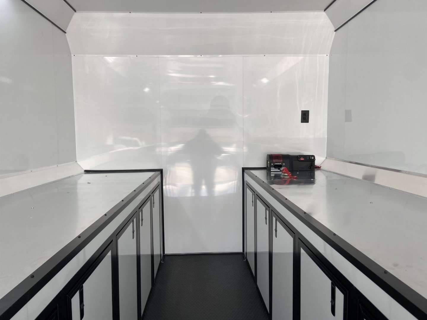 New 38' Aluminum Gooseneck Stacker Racing Trailer - United UATGN