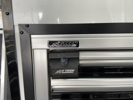 New 38' Aluminum Gooseneck Stacker Racing Trailer - United UATGN