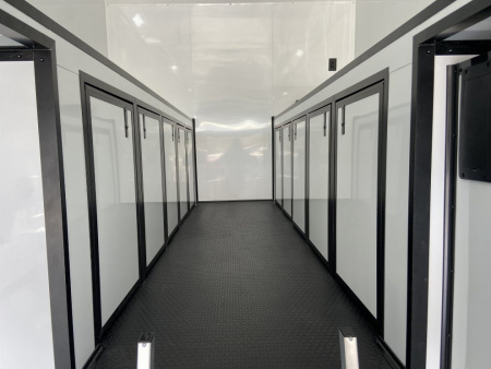 New 38' Aluminum Gooseneck Stacker Racing Trailer - United UATGN