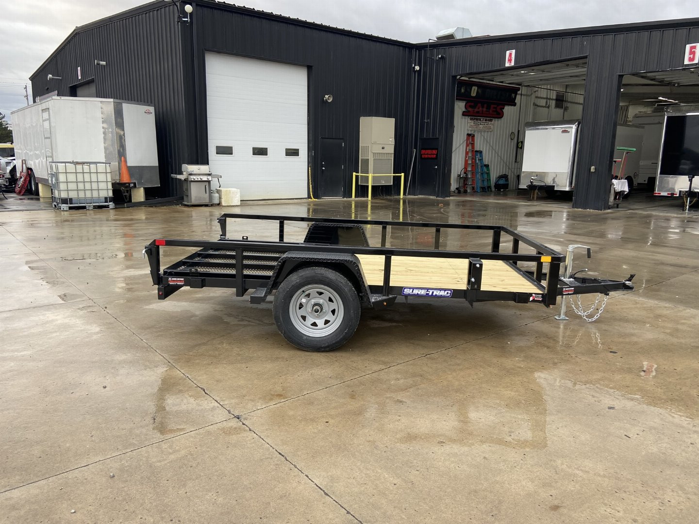 New Sure-Trac 6x10 Tube Top Utility Trailer