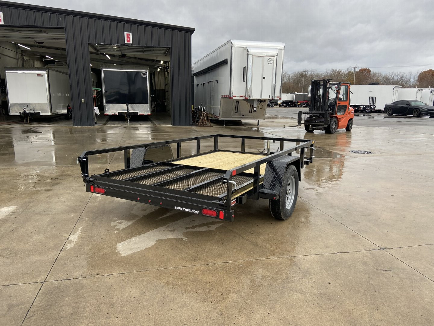 New Sure-Trac 6x10 Tube Top Utility Trailer