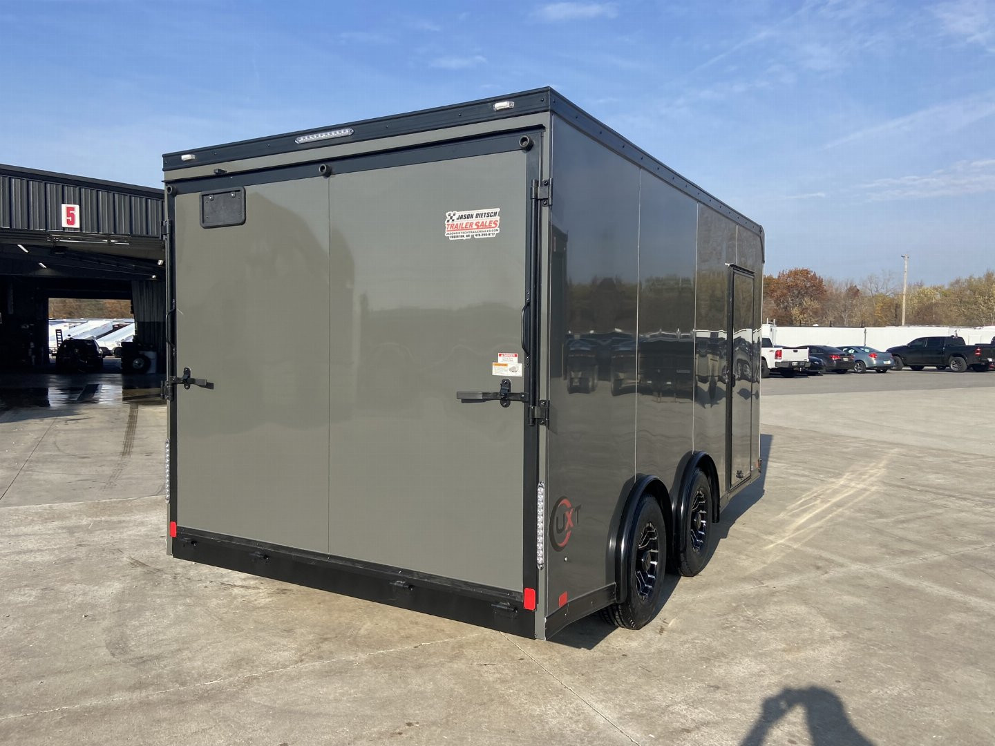 New United UXT 8.5x16 Enclosed Cargo Trailer