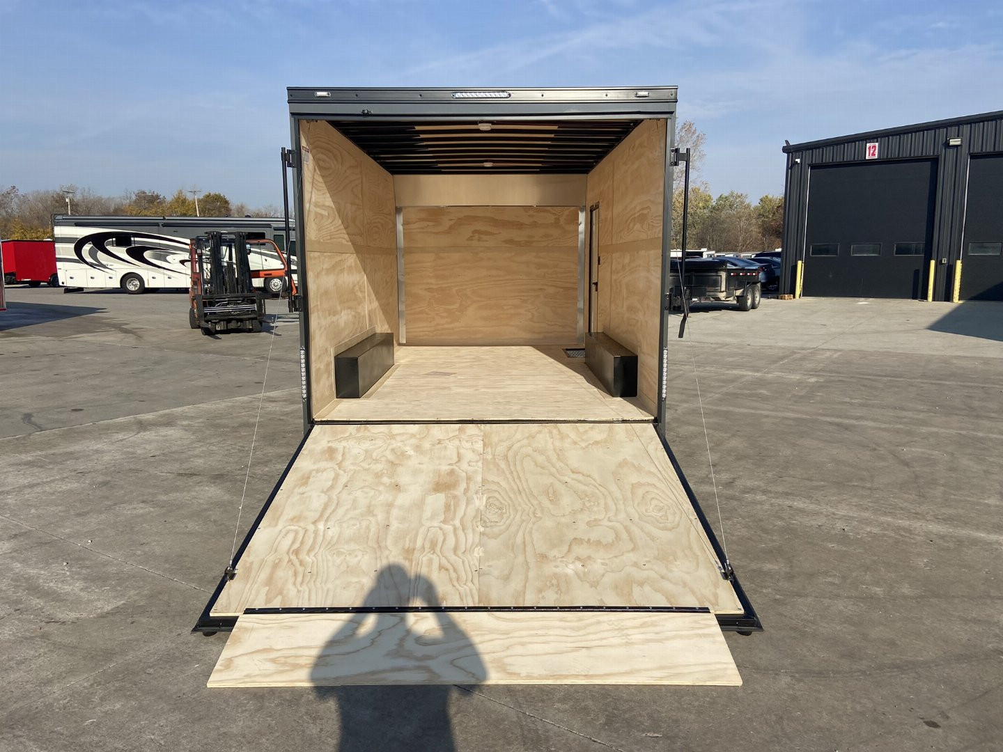 New United UXT 8.5x16 Enclosed Cargo Trailer