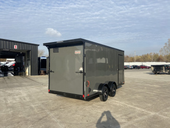 New United UJ 7x16 V-Nose Enclosed Cargo Trailer
