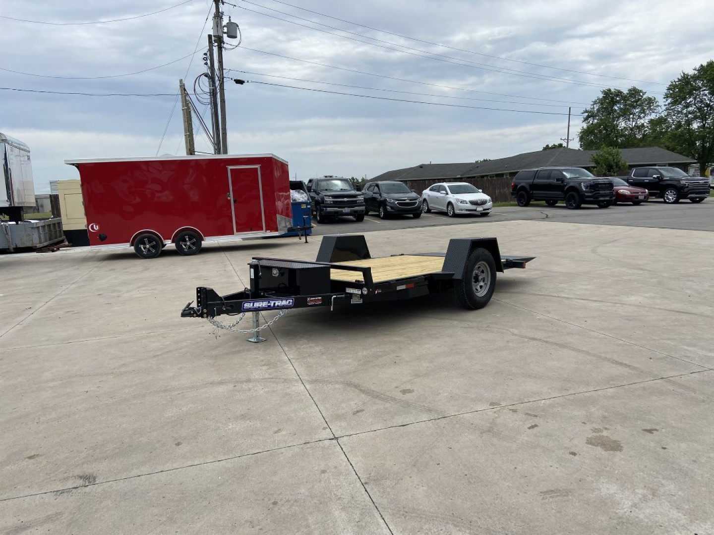 New Sure-Trac 78"x12' Utility Tilt Trailer