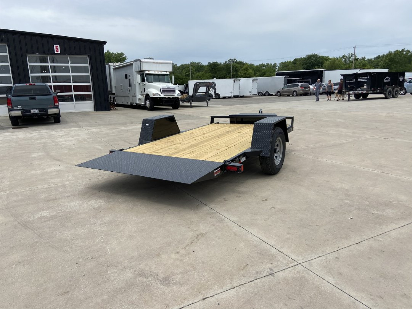 New Sure-Trac 78"x12' Utility Tilt Trailer