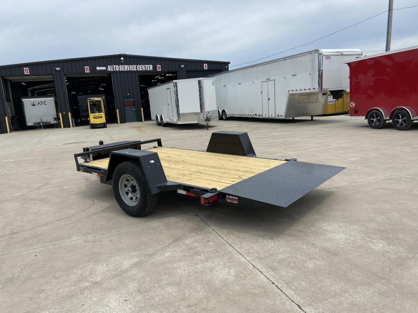 New Sure-Trac 78"x12' Utility Tilt Trailer