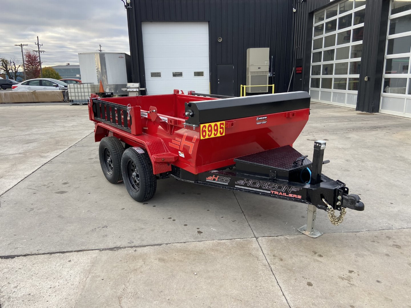 New Horizon 60"x10' Dump Trailer