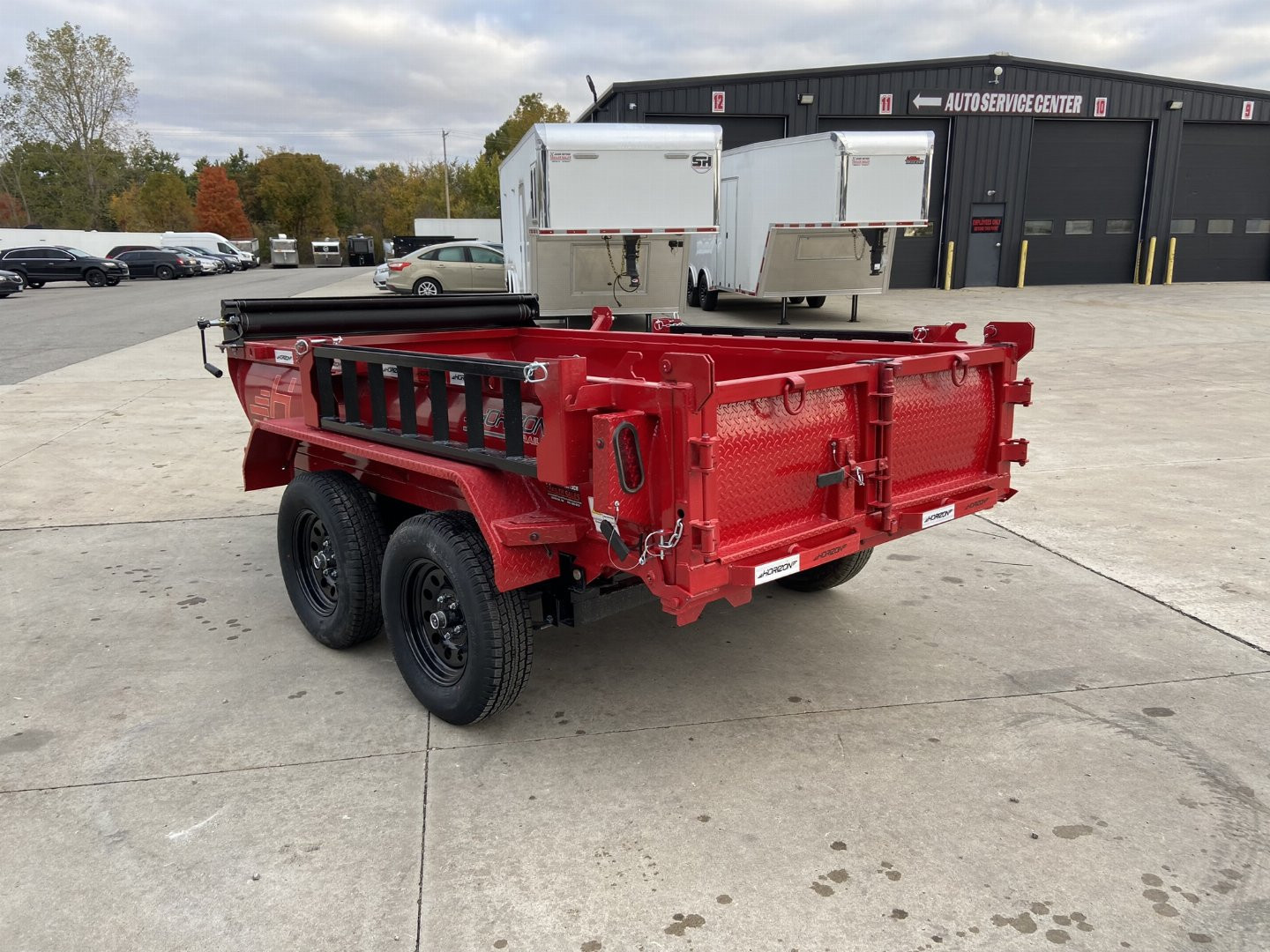 New Horizon 60"x10' Dump Trailer