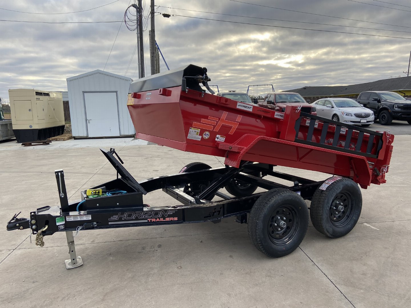 New Horizon 60"x10' Dump Trailer
