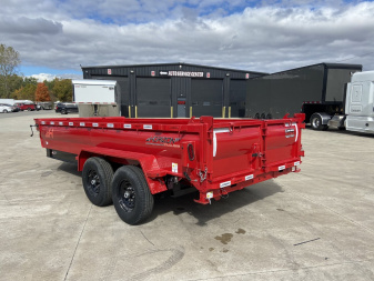 New Horizon 83"x16' Dump Trailer