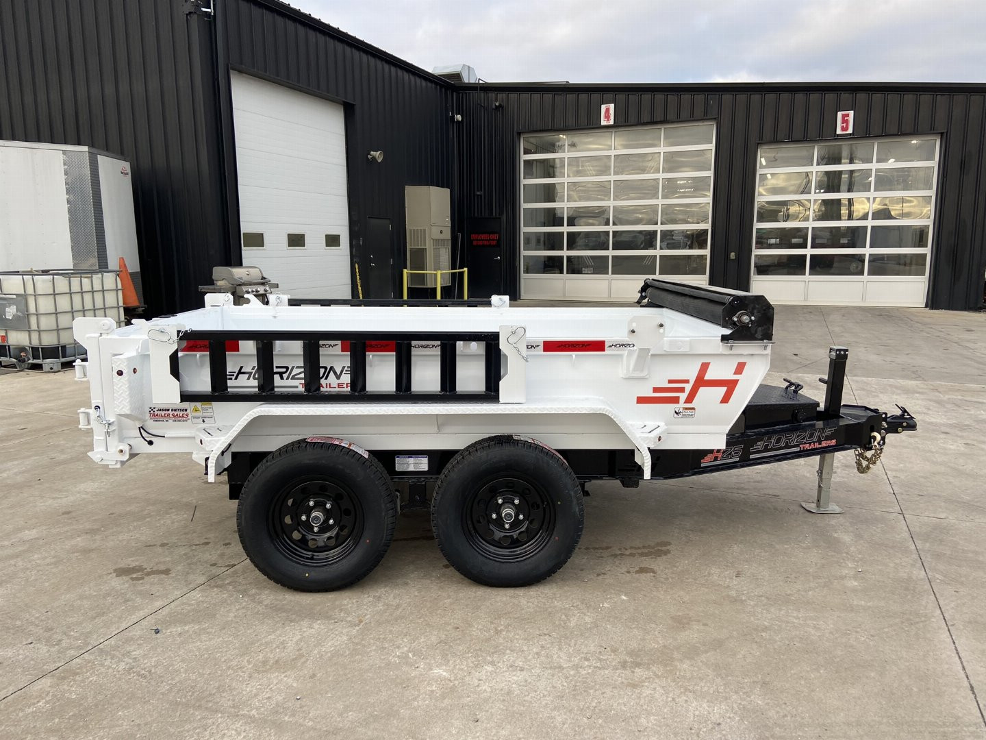 New Horizon 60"x10' Dump Trailer