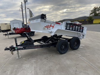 New Horizon 60"x10' Dump Trailer
