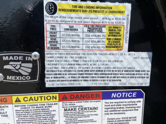 New 2024 HORIZON TRAILERS FTZGN-26' 7K Equipment Trailer