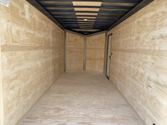 New 2025 United UJ 7x16 V-Nose Enclosed Cargo Trailer